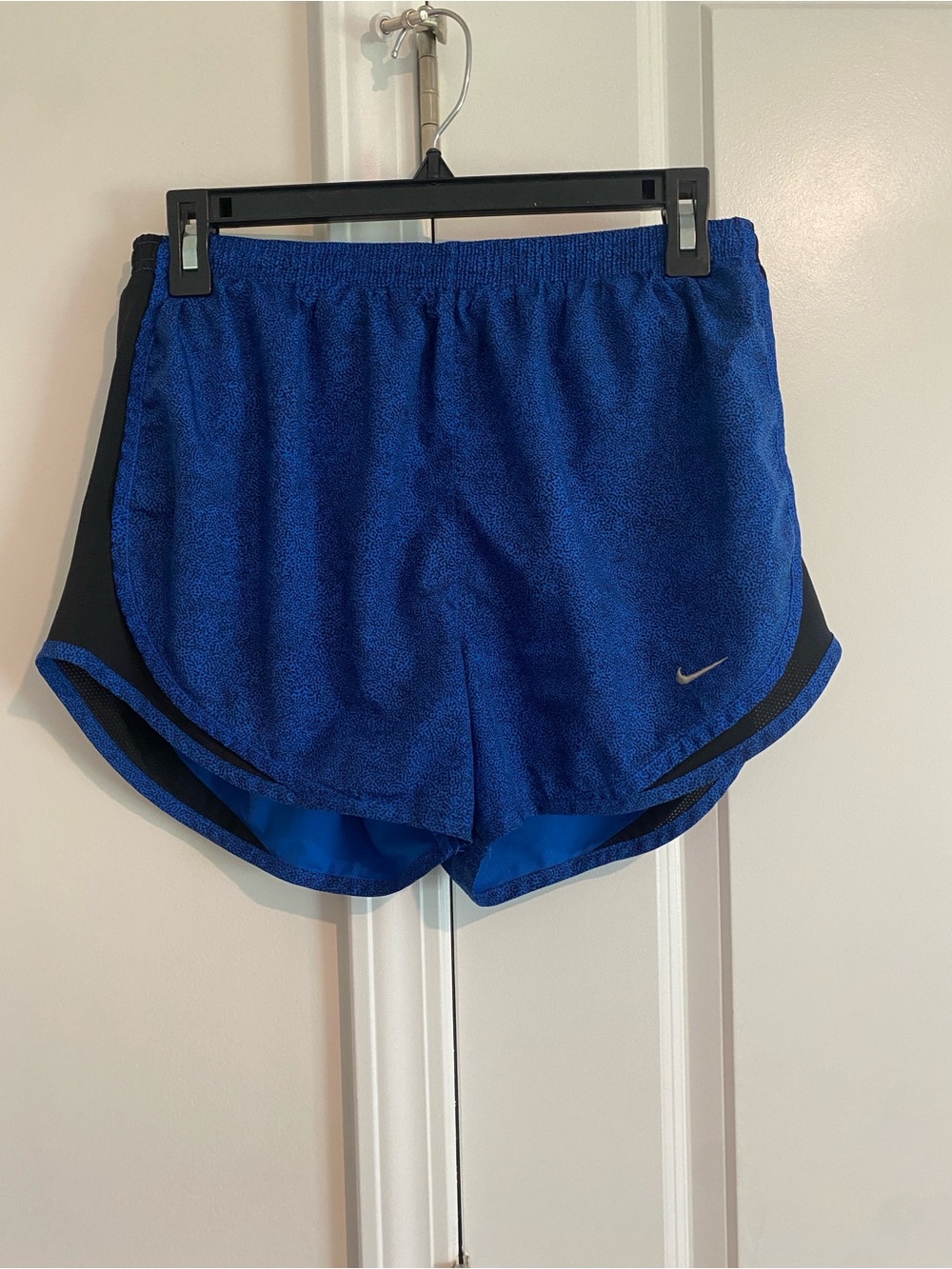 Nike Women’s Royal Blue Athletic Running Shorts with Black Trim
